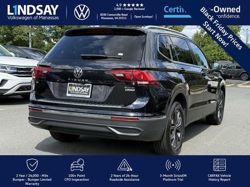2022 Volkswagen Tiguan 2.0T SE 4MOTION