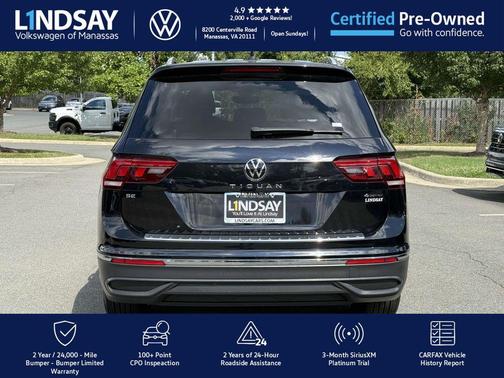 2022 Volkswagen Tiguan 2.0T SE 4MOTION