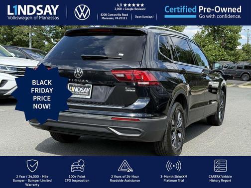 2022 Volkswagen Tiguan 2.0T SE 4MOTION