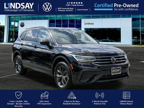 2022 Volkswagen Tiguan 2.0T SE 4MOTION