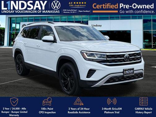 2022 Volkswagen Atlas 2.0T SE w/Technology 4MOTION