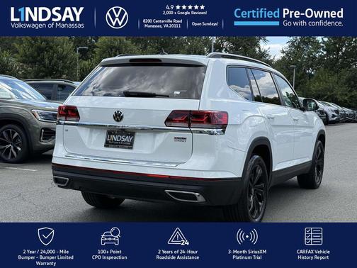 2022 Volkswagen Atlas 2.0T SE w/Technology 4MOTION