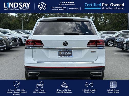 2022 Volkswagen Atlas 2.0T SE w/Technology 4MOTION