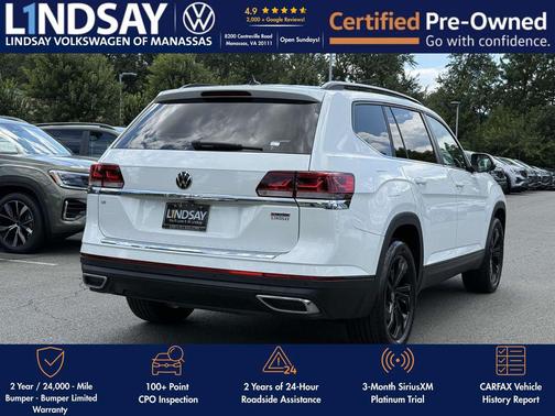2022 Volkswagen Atlas 2.0T SE w/Technology 4MOTION