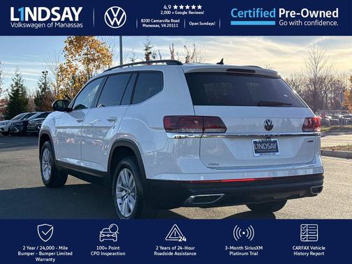 2021 Volkswagen Atlas 2.0T S