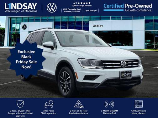 2021 Volkswagen Tiguan 2.0T SE 4MOTION