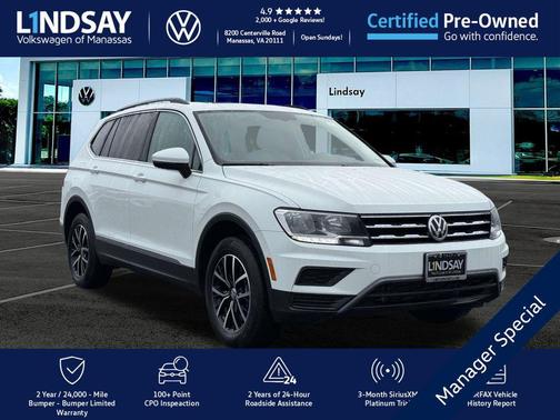 2021 Volkswagen Tiguan 2.0T SE 4MOTION