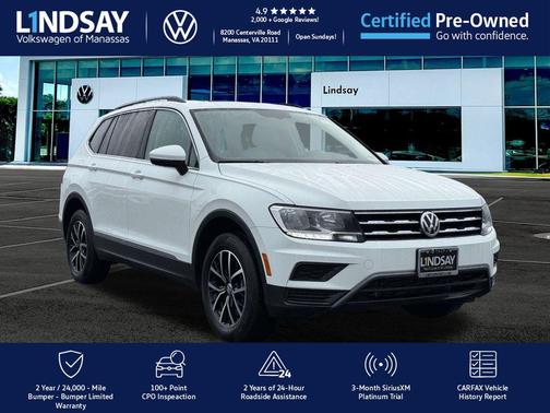 2021 Volkswagen Tiguan 2.0T SE 4MOTION