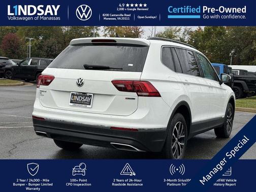 2021 Volkswagen Tiguan 2.0T SE 4MOTION