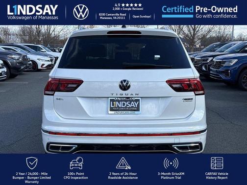 2022 Volkswagen Tiguan 2.0T SEL R-Line 4MOTION