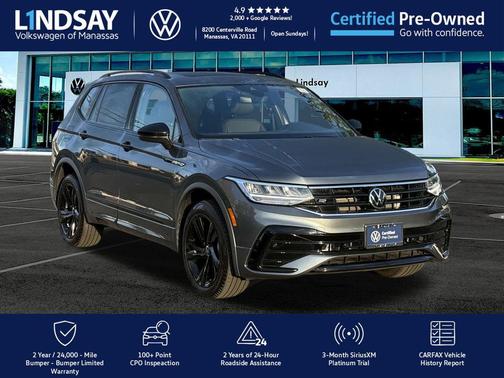2023 Volkswagen Tiguan 2.0T SE R-Line Black 4MOTION