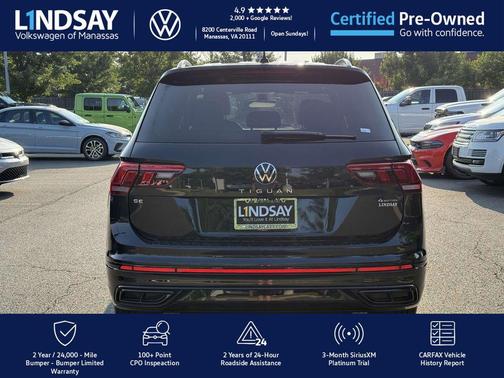 2022 Volkswagen Tiguan 2.0T SE R-Line Black 4MOTION