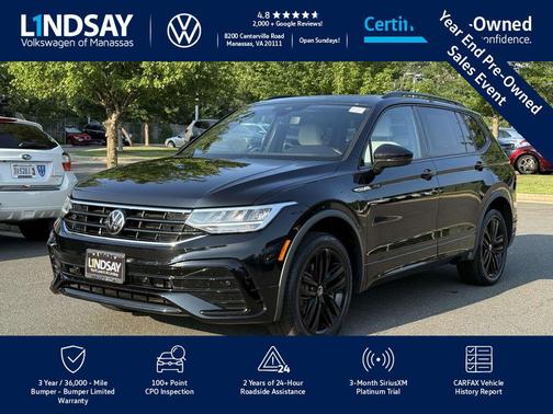 2022 Volkswagen Tiguan 2.0T SE R-Line Black 4MOTION
