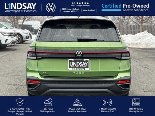 2025 Volkswagen Taos 1.5T SE Black