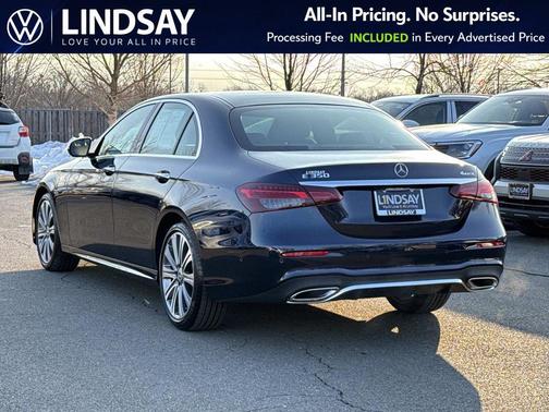 Nautical Blue 2023 Mercedes-Benz E-Class 4MATIC
