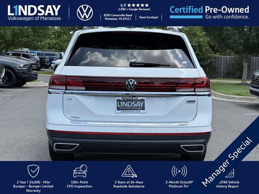 2024 Volkswagen Atlas 2.0T SE