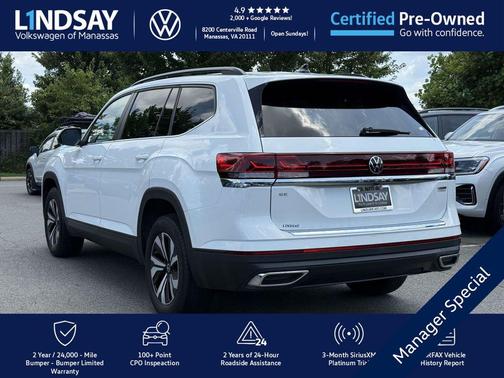 2024 Volkswagen Atlas 2.0T SE
