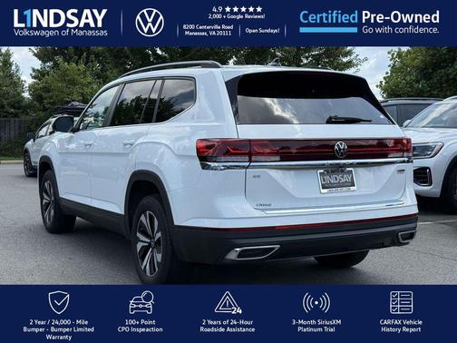 2024 Volkswagen Atlas 2.0T SE