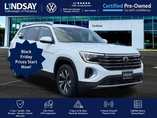 2024 Volkswagen Atlas 2.0T SE