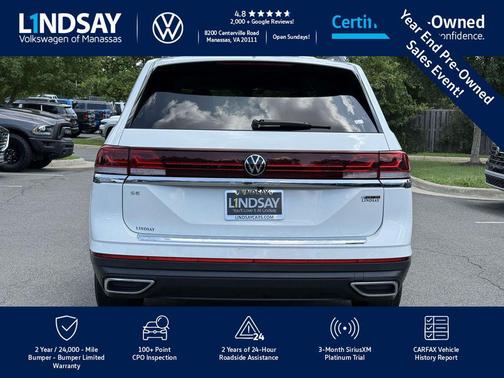2024 Volkswagen Atlas 2.0T SE