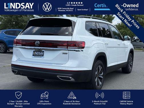 2024 Volkswagen Atlas 2.0T SE
