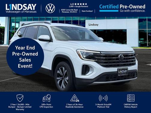 2024 Volkswagen Atlas 2.0T SE