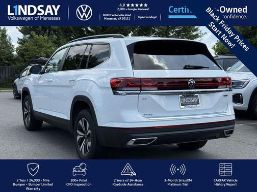 2024 Volkswagen Atlas 2.0T SE