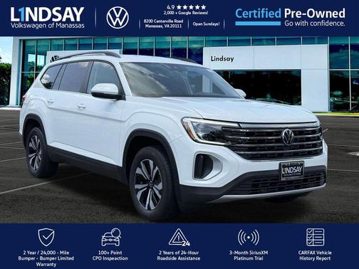 2024 Volkswagen Atlas 2.0T SE