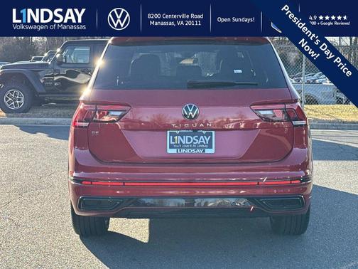 2024 Volkswagen Tiguan 2.0T SE R-Line Black