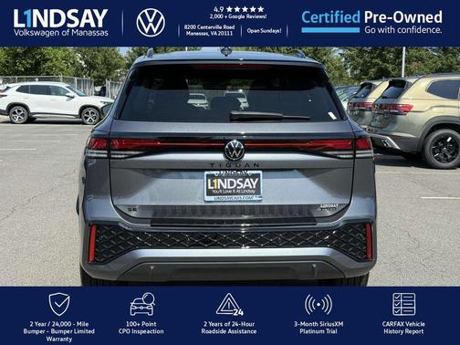 2025 Volkswagen Tiguan 2.0T SE R-Line Black 4MOTION