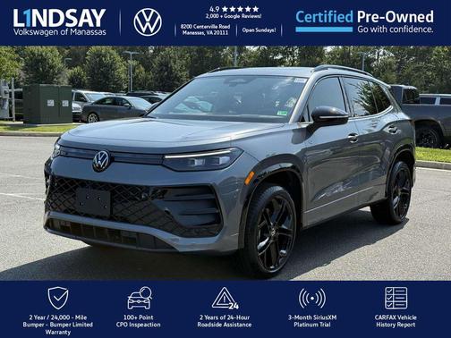 2025 Volkswagen Tiguan 2.0T SE R-Line Black 4MOTION
