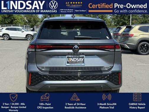 2025 Volkswagen Tiguan 2.0T SE R-Line Black 4MOTION