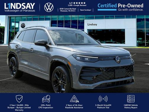 2025 Volkswagen Tiguan 2.0T SE R-Line Black 4MOTION