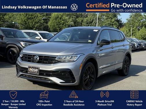 2022 Volkswagen Tiguan 2.0T SE R-Line Black 4MOTION