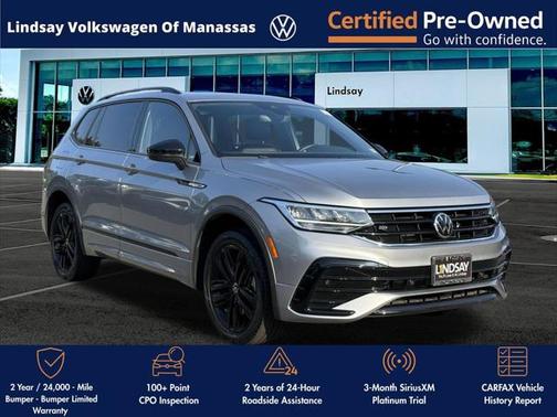 2022 Volkswagen Tiguan 2.0T SE R-Line Black 4MOTION