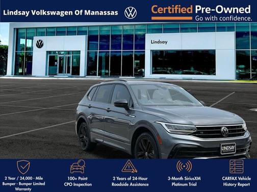 2022 Volkswagen Tiguan 2.0T SE R-Line Black