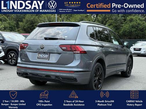 2022 Volkswagen Tiguan 2.0T SE R-Line Black