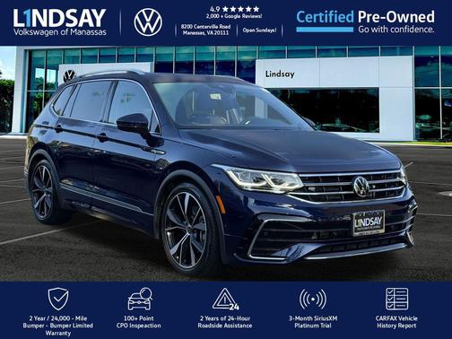 2022 Volkswagen Tiguan 2.0T SEL R-Line 4MOTION