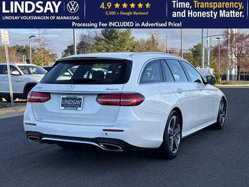 Polar White 2019 Mercedes-Benz E-Class 4MATIC