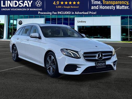 Polar White 2019 Mercedes-Benz E-Class 4MATIC