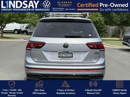 2022 Volkswagen Tiguan 2.0T SE R-Line Black 4MOTION