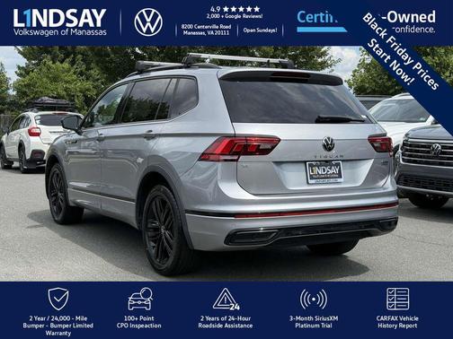 2022 Volkswagen Tiguan 2.0T SE R-Line Black 4MOTION