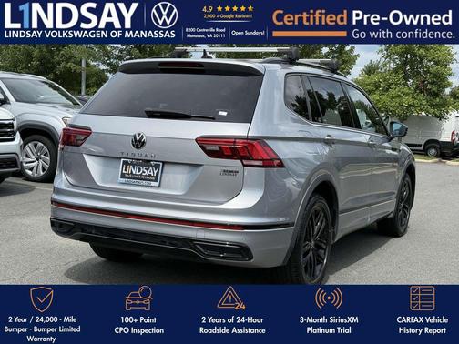 2022 Volkswagen Tiguan 2.0T SE R-Line Black 4MOTION