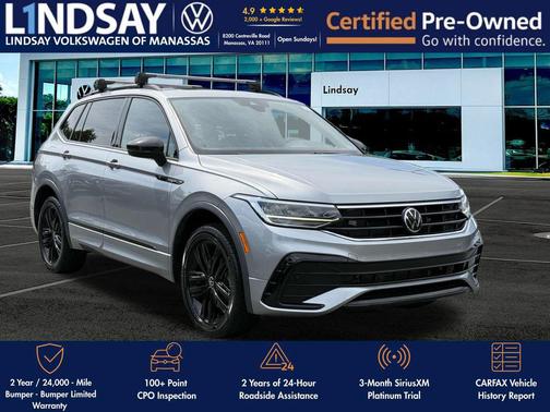 2022 Volkswagen Tiguan 2.0T SE R-Line Black 4MOTION