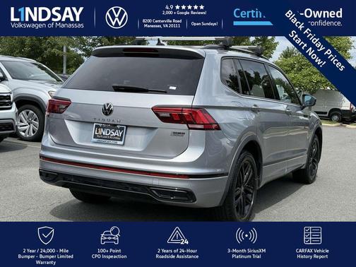 2022 Volkswagen Tiguan 2.0T SE R-Line Black 4MOTION