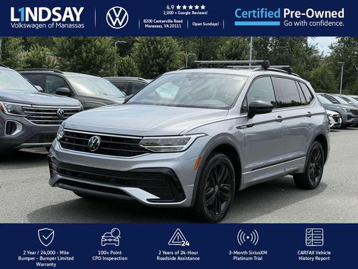 2022 Volkswagen Tiguan 2.0T SE R-Line Black 4MOTION