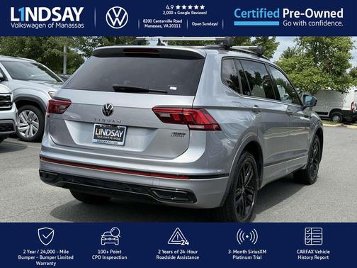 2022 Volkswagen Tiguan 2.0T SE R-Line Black 4MOTION