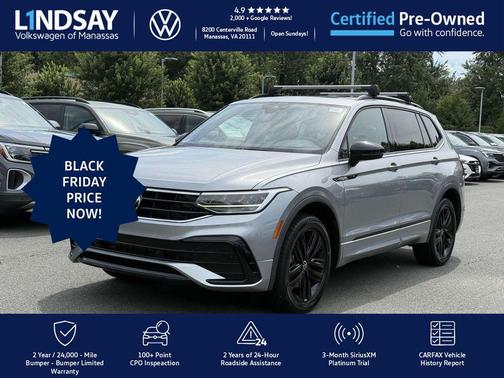 2022 Volkswagen Tiguan 2.0T SE R-Line Black 4MOTION