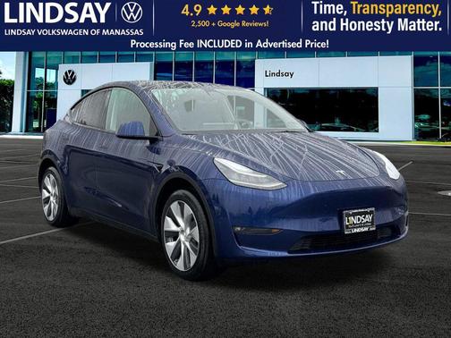 Deep Blue Metallic 2021 Tesla Model Y Long Range Dual Motor All-Wheel Drive