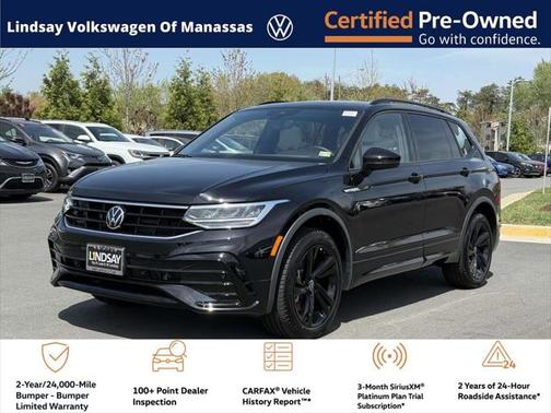 2024 Volkswagen Tiguan 2.0T SE R-Line Black